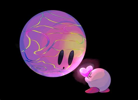 Kirby magical looking glass